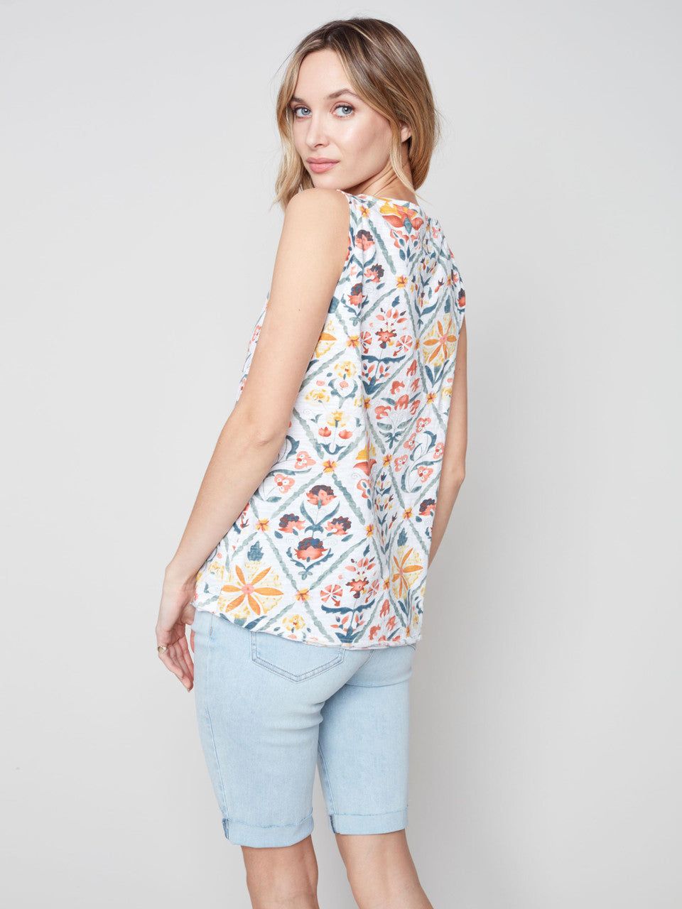 PRINTED TOP sold by Nica product image thumbnail 5