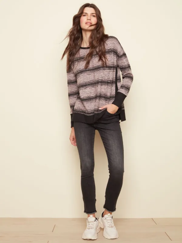 STRIPED LONG SLEEVE sold by Nica