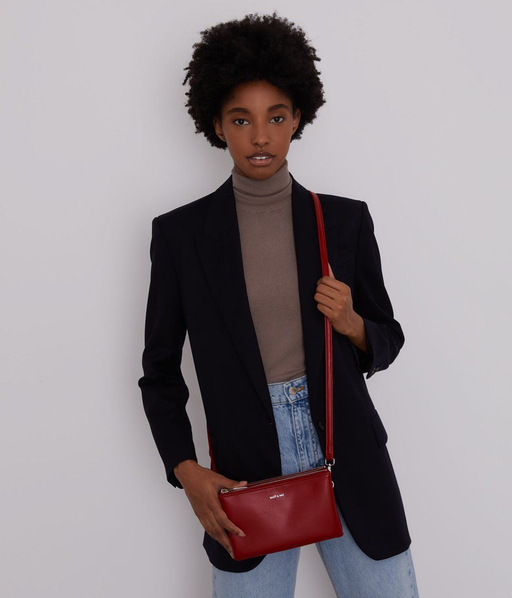 TRIPLET VEGAN CROSSBODY sold by Nica