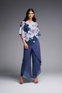 Floral Print Poncho Top sold by Nica