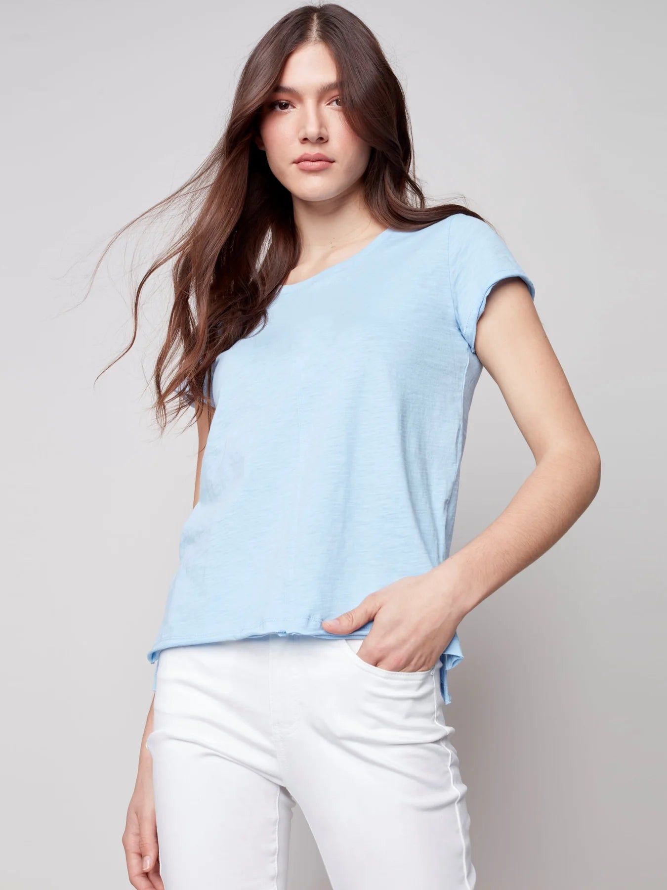 ORGANIC COTTON T-SHIRT sold by Nica product image thumbnail 3