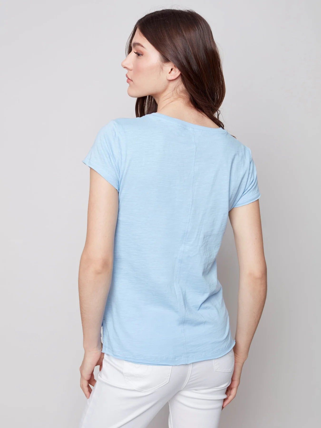 ORGANIC COTTON T-SHIRT sold by Nica product image thumbnail 2