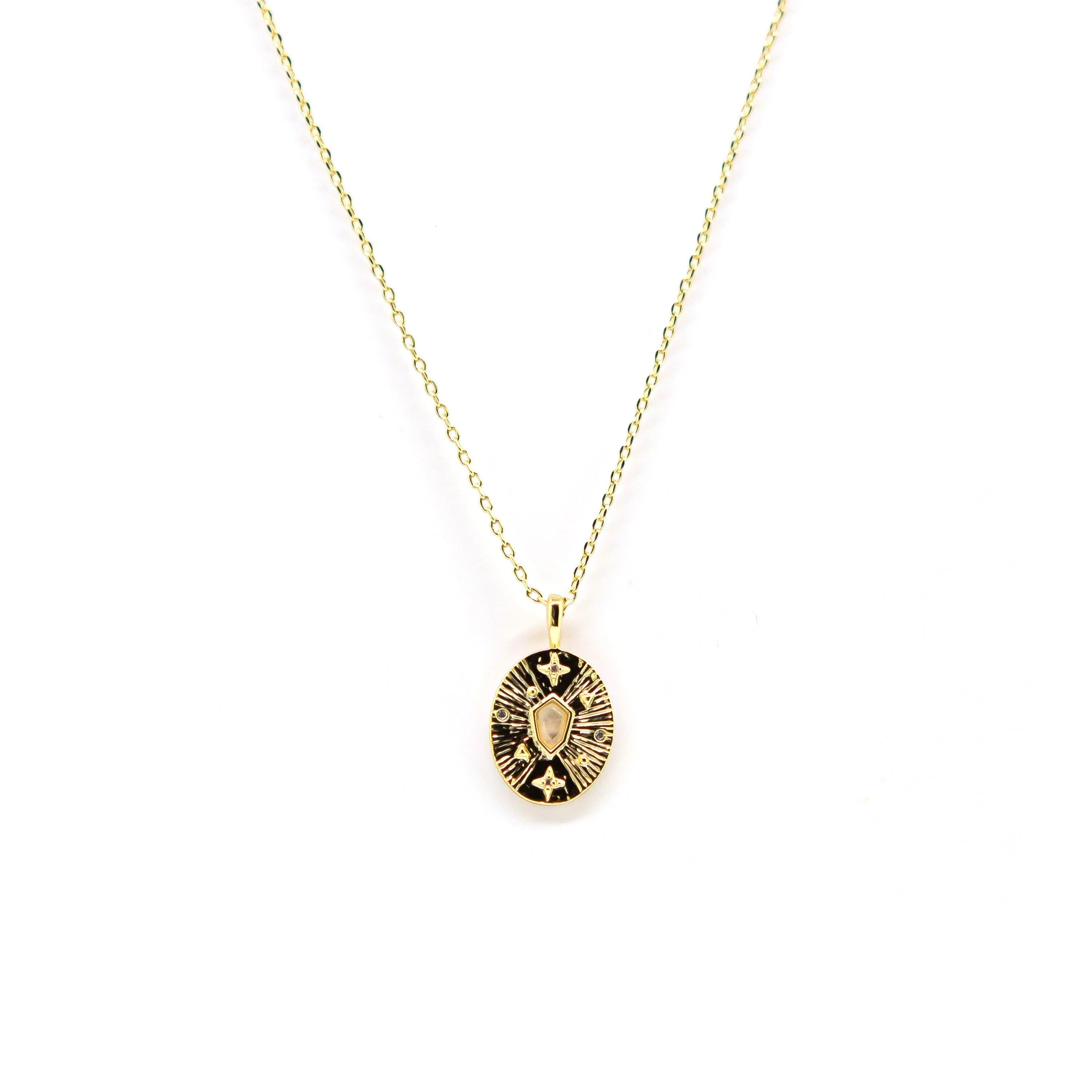 STARLIT GOLD NECKLACE sold by Nica product image thumbnail 6