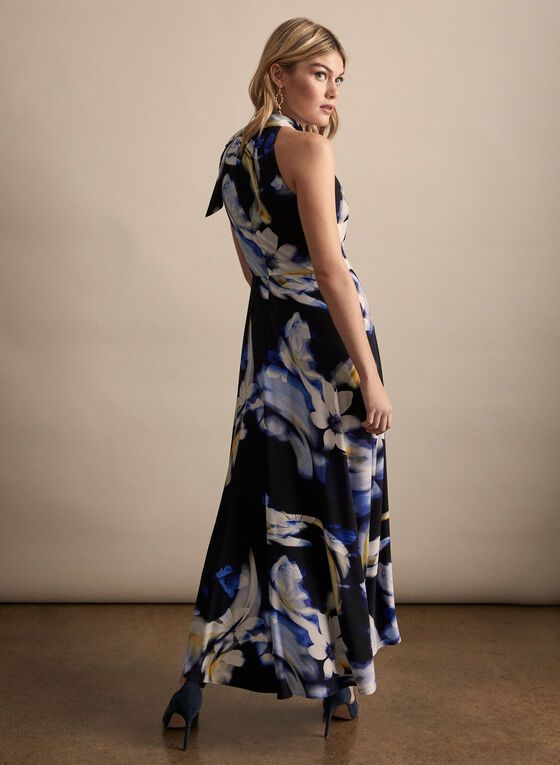 FLORAL PRINT HIGH LOW DRESS sold by Nica product image thumbnail 4