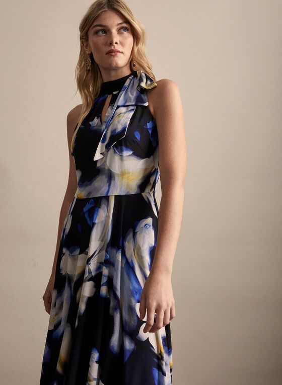 FLORAL PRINT HIGH LOW DRESS sold by Nica product image thumbnail 2