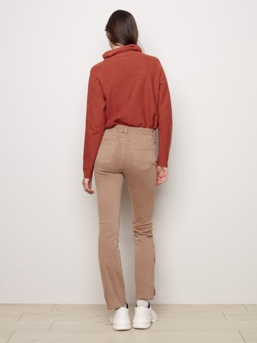 FLARE PANT WITH SIDE BUTTONS sold by Nica product image thumbnail 4