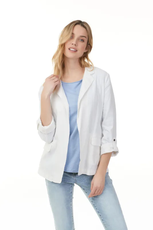 LINEN BLAZER sold by Nica