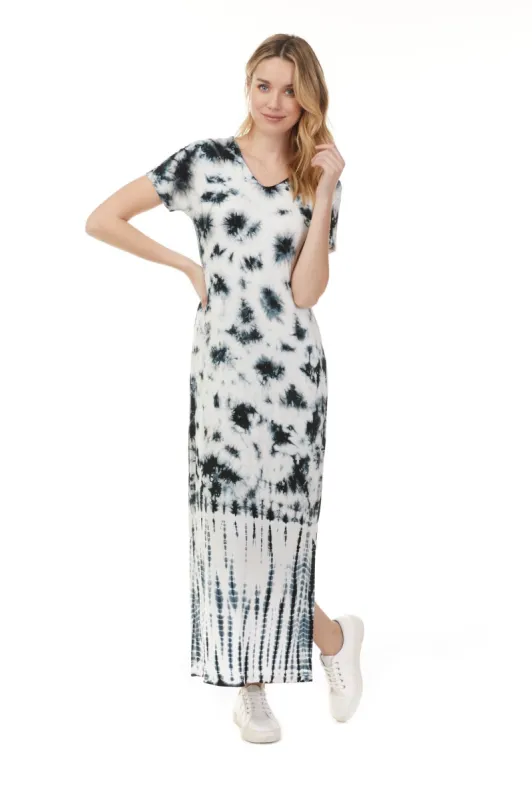 PRINTED MAXI DRESS sold by Nica