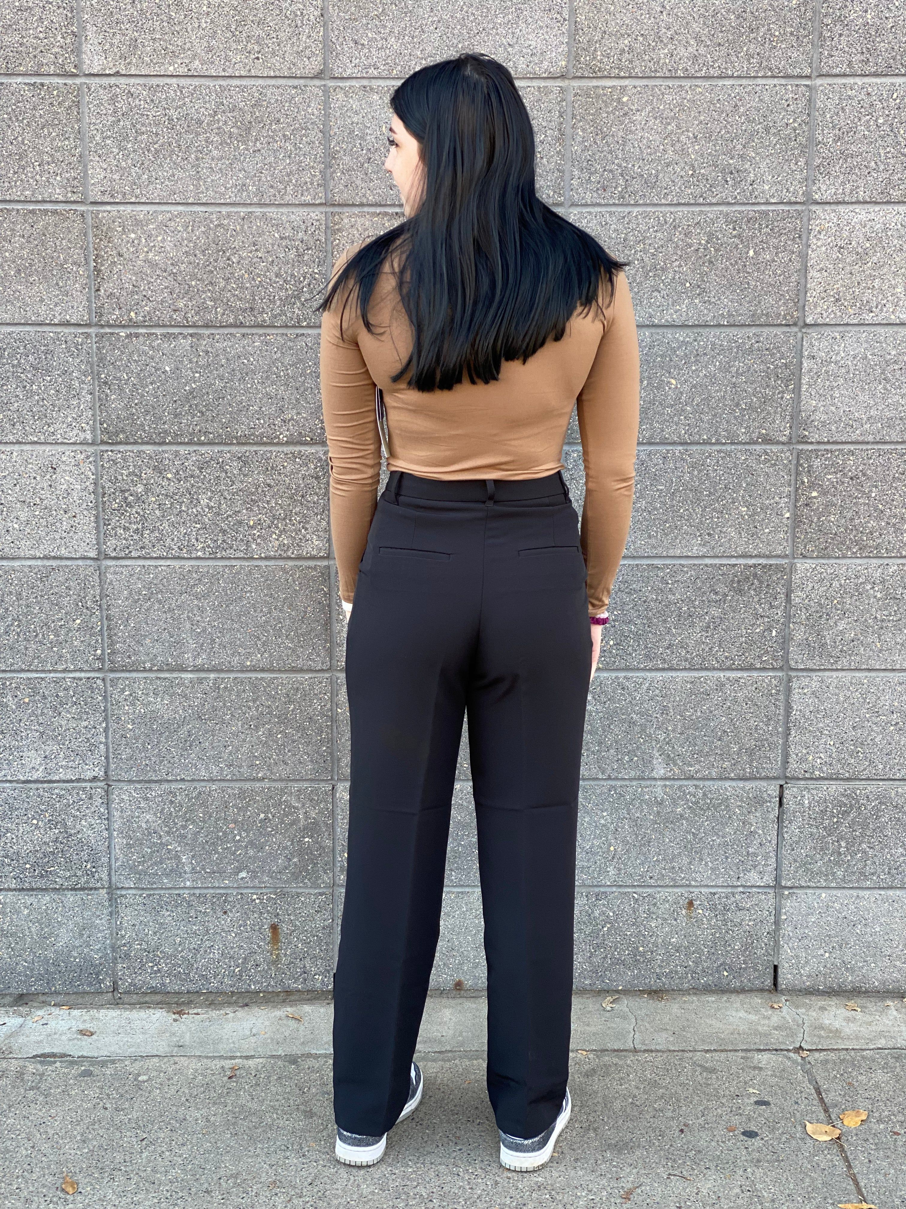BRYNN DOUBLE PLEATED PANT sold by Nica product image thumbnail 3