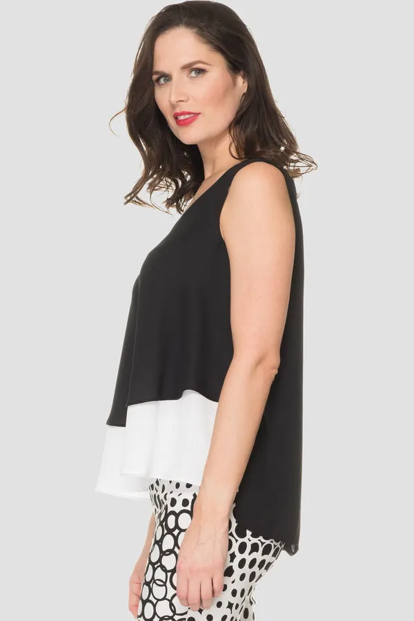 BLACK AND WHITE TANK sold by Nica product image thumbnail 2