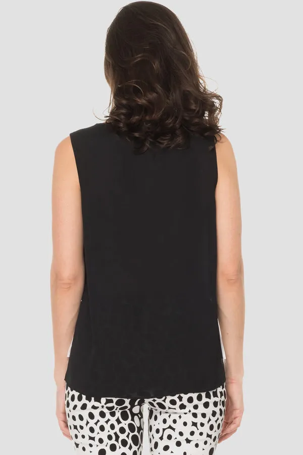 BLACK AND WHITE TANK sold by Nica product image thumbnail 3