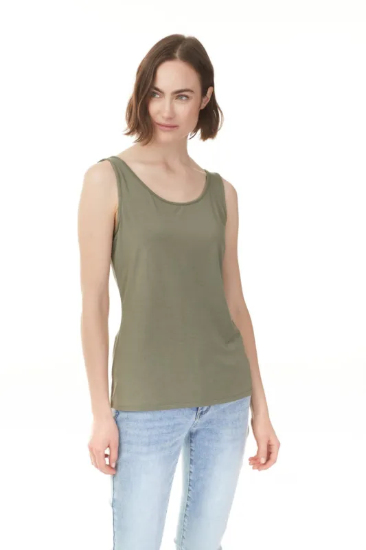 STRETCH BAMBOO TANK sold by Nica