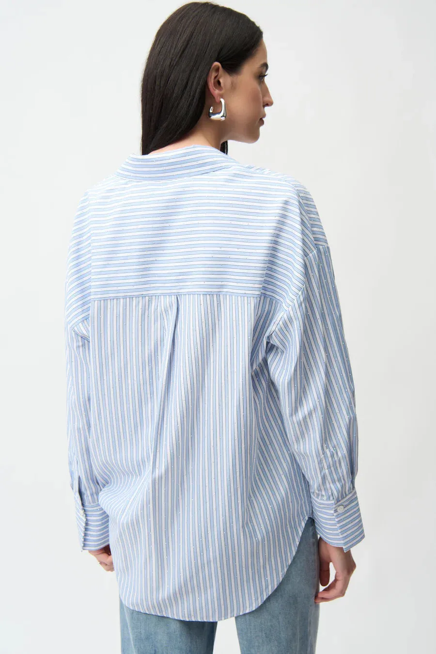 Paige Striped Button-Up sold by Nica product image thumbnail 4