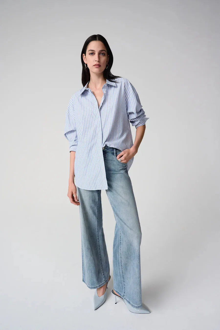 Paige Striped Button-Up sold by Nica product image thumbnail 2