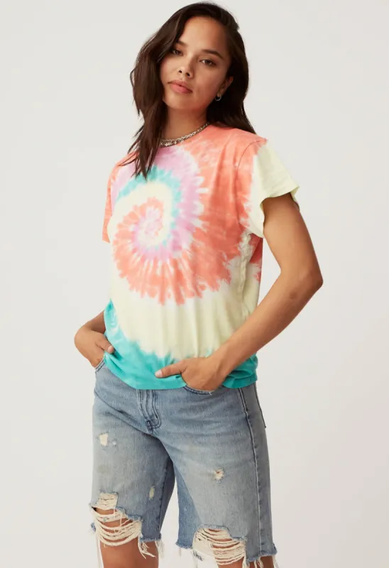 AZALEA TIE DYE TOUR TEE made by Nica