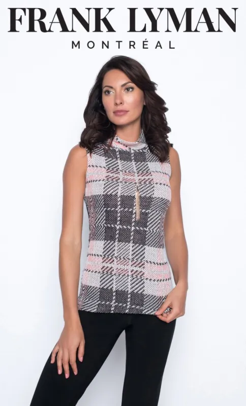 FRANK LYMAN PLAID TOP sold by Nica