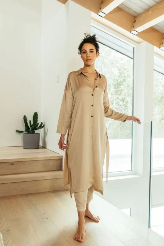 RAYNE SHIRT DRESS sold by Nica