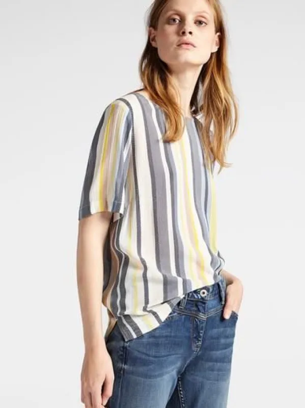 STRIPED BLOUSE sold by Nica