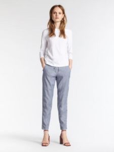 LONG-SLEEVE TOP WITH BATEAU NECKLINE sold by Nica