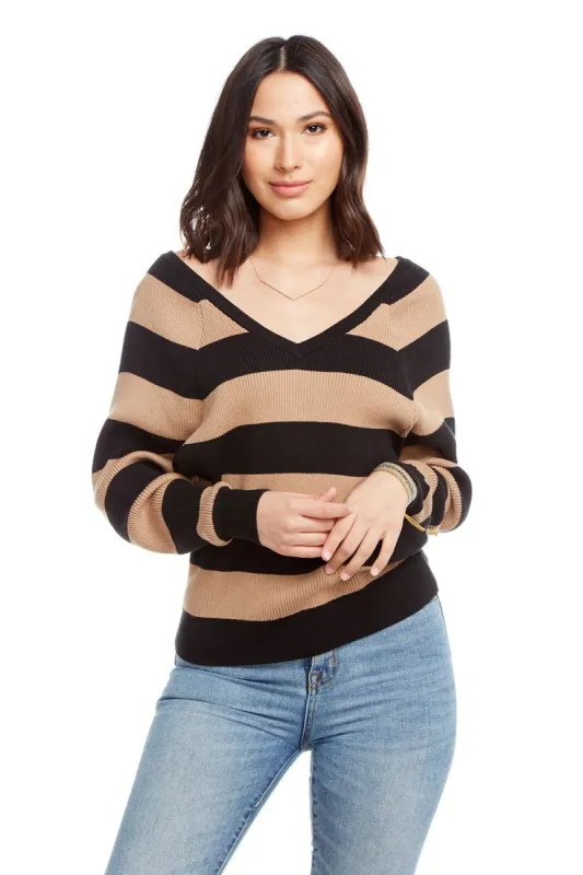 DOUBLE V SWEATER sold by Nica