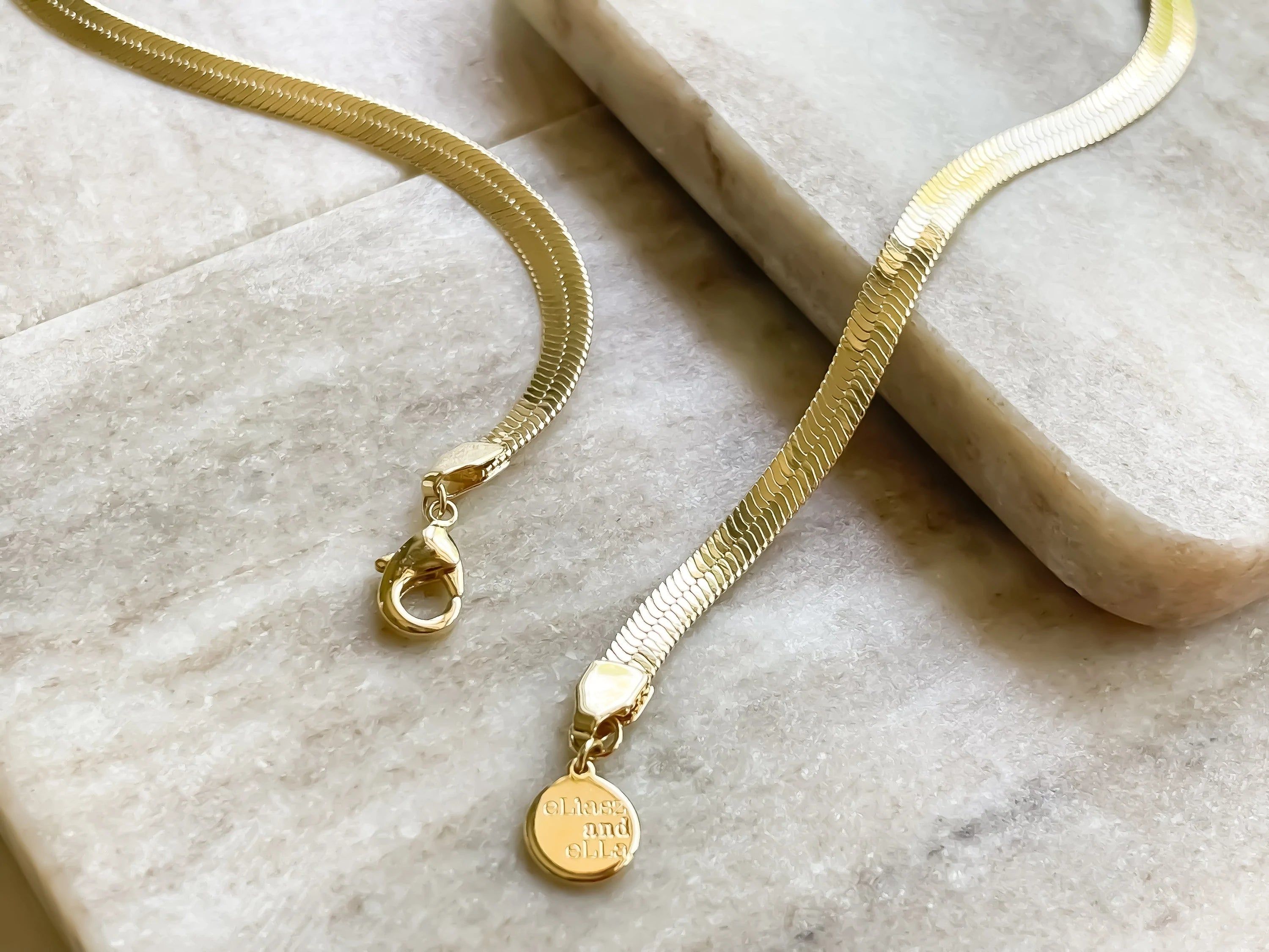 QUEST SNAKE CHAIN NECKLACE sold by Nica product image thumbnail 4