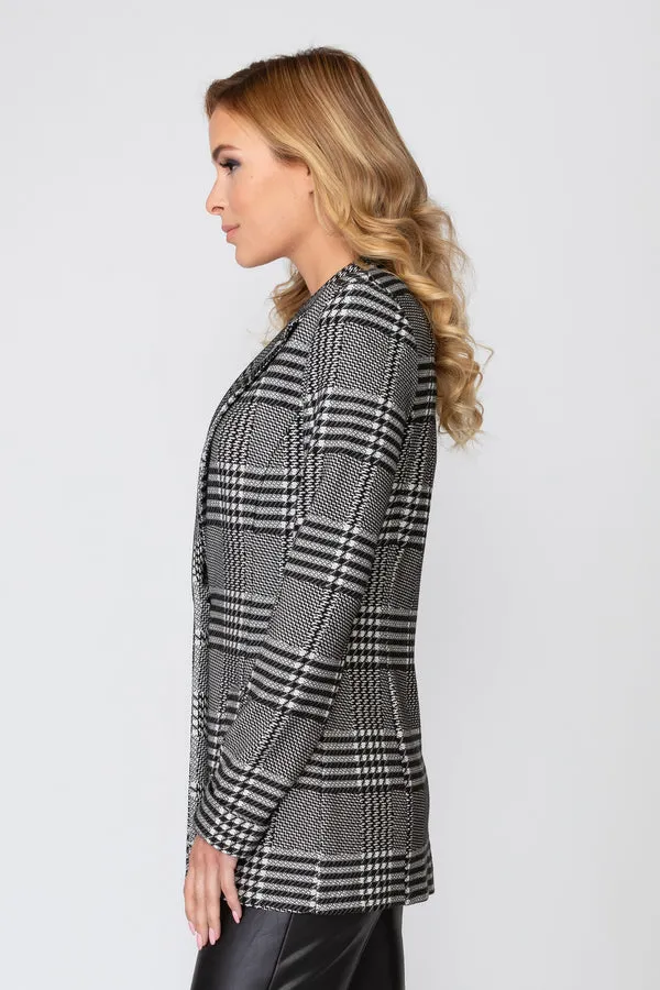 HOUNDSTOOTH BLAZER sold by Nica product image thumbnail 2