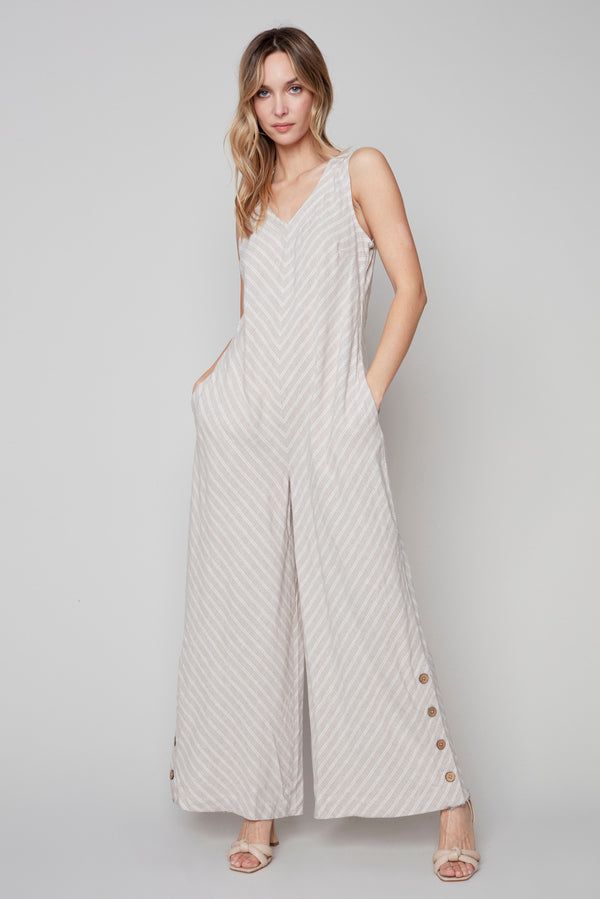 PRINTED WIDE LEG JUMPSUIT sold by Nica product image thumbnail 4