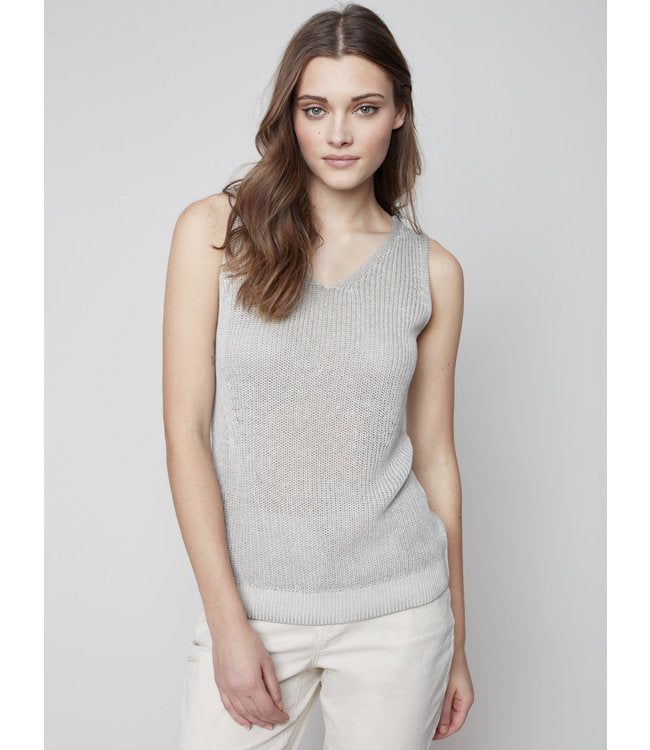 KNIT TANK TOP sold by Nica product image thumbnail 2