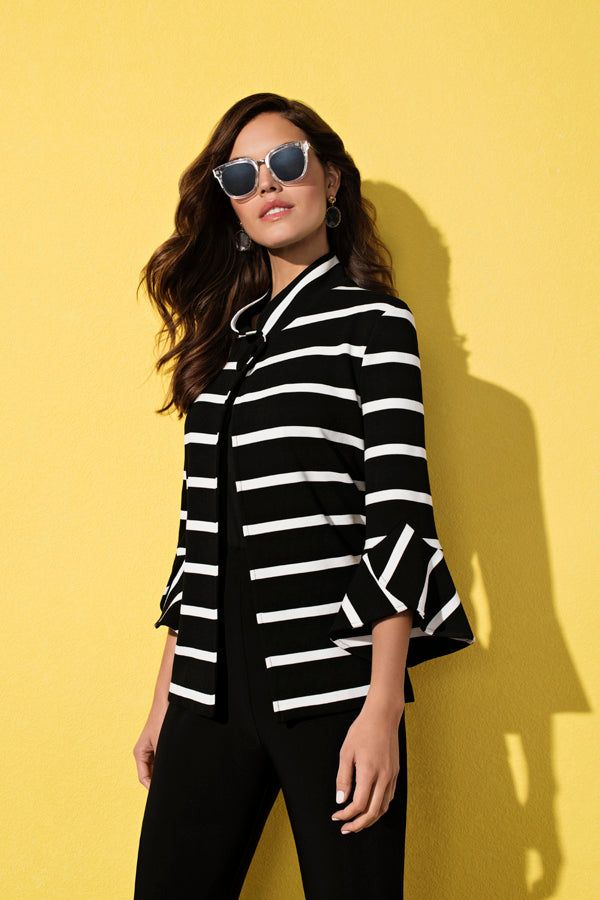 STRIPED JACKET- 196579 sold by Nica