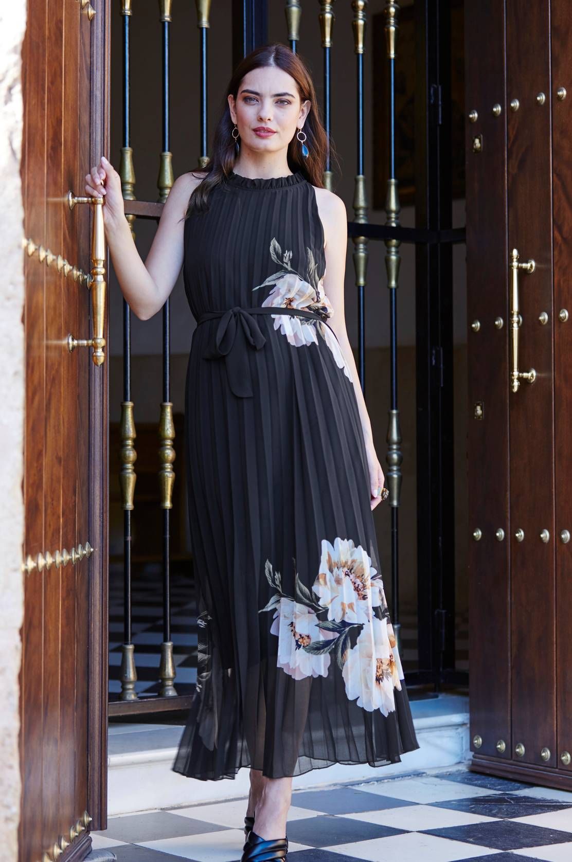 FLORAL MAXI DRESS sold by Nica