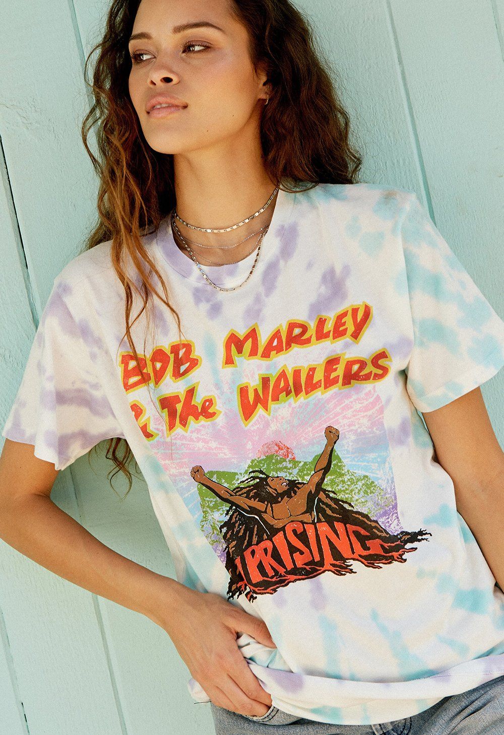 BOB MARLEY UPRISING WEEKEND TEE sold by Nica product image thumbnail 4