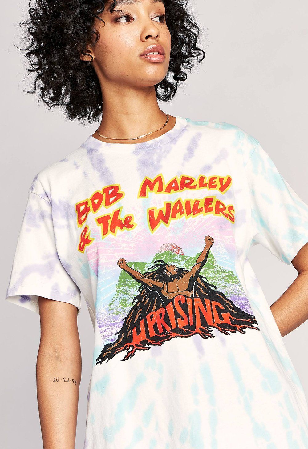 BOB MARLEY UPRISING WEEKEND TEE sold by Nica product image thumbnail 8