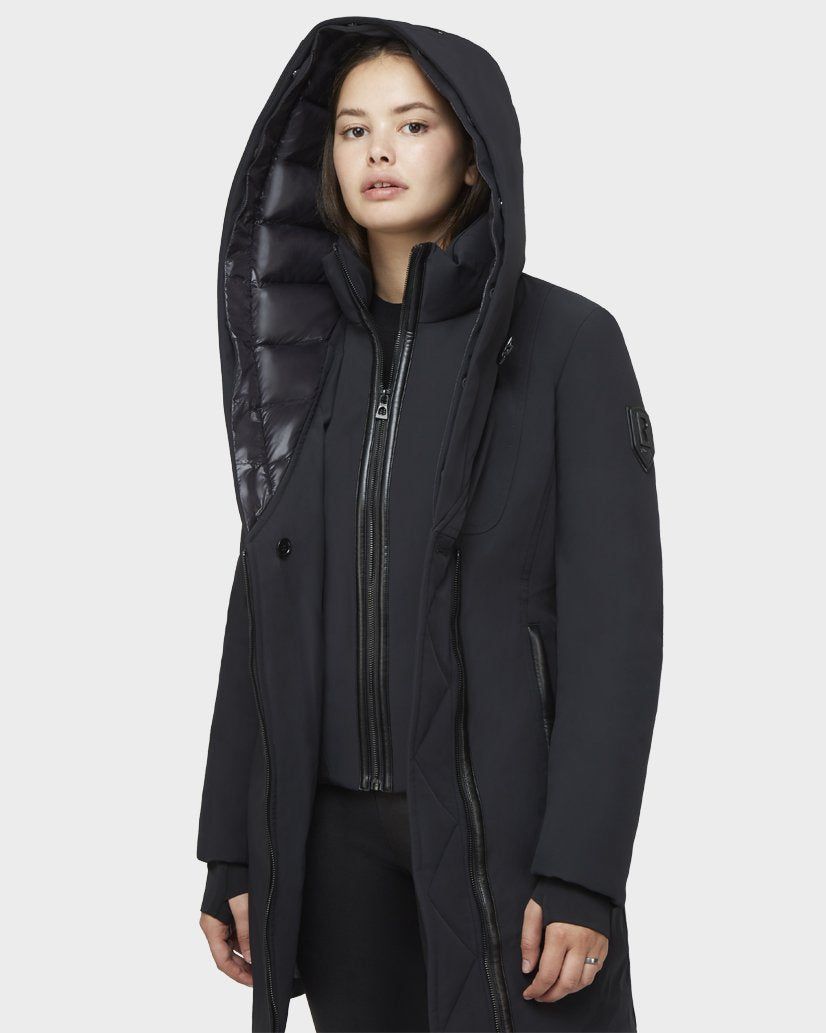 MAIA DOWN PARKA WITH REMOVABLE FUR sold by Nica product image thumbnail 9