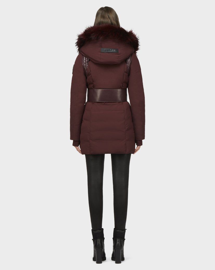 MODA DOWN PUFFER WITH REMOVABLE FUR sold by Nica product image thumbnail 13