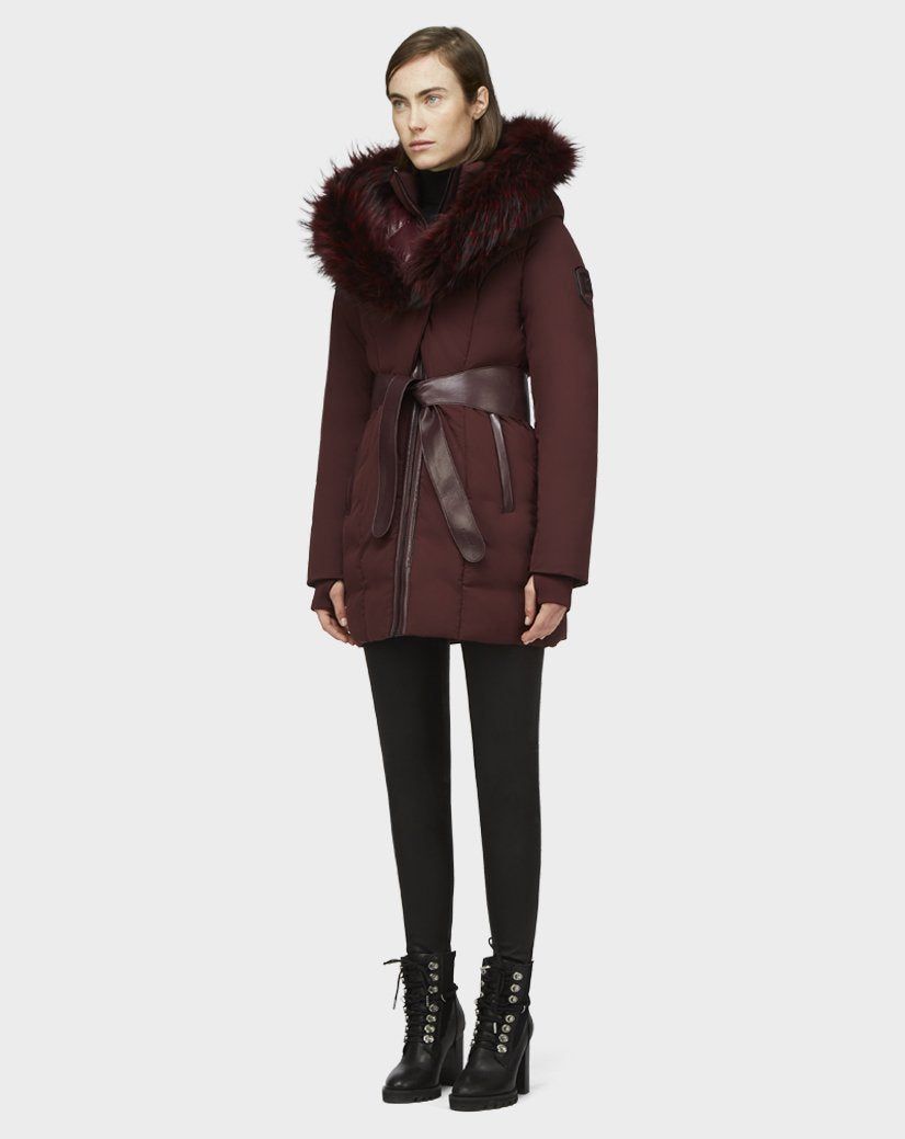 MODA DOWN PUFFER WITH REMOVABLE FUR sold by Nica product image thumbnail 2