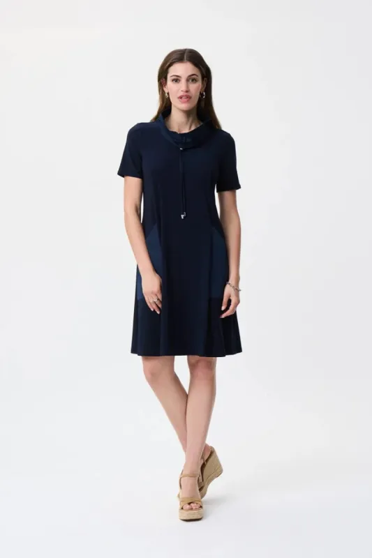 A-Line Dress With Gathered Neckline sold by Nica