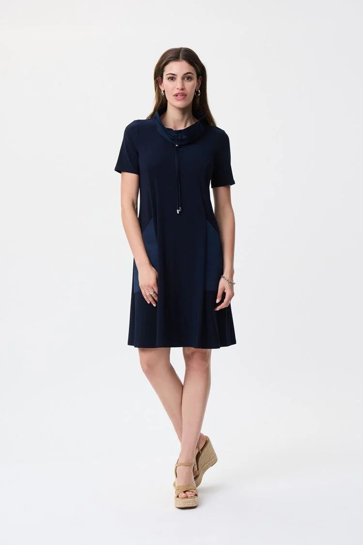 A-Line Dress With Gathered Neckline sold by Nica