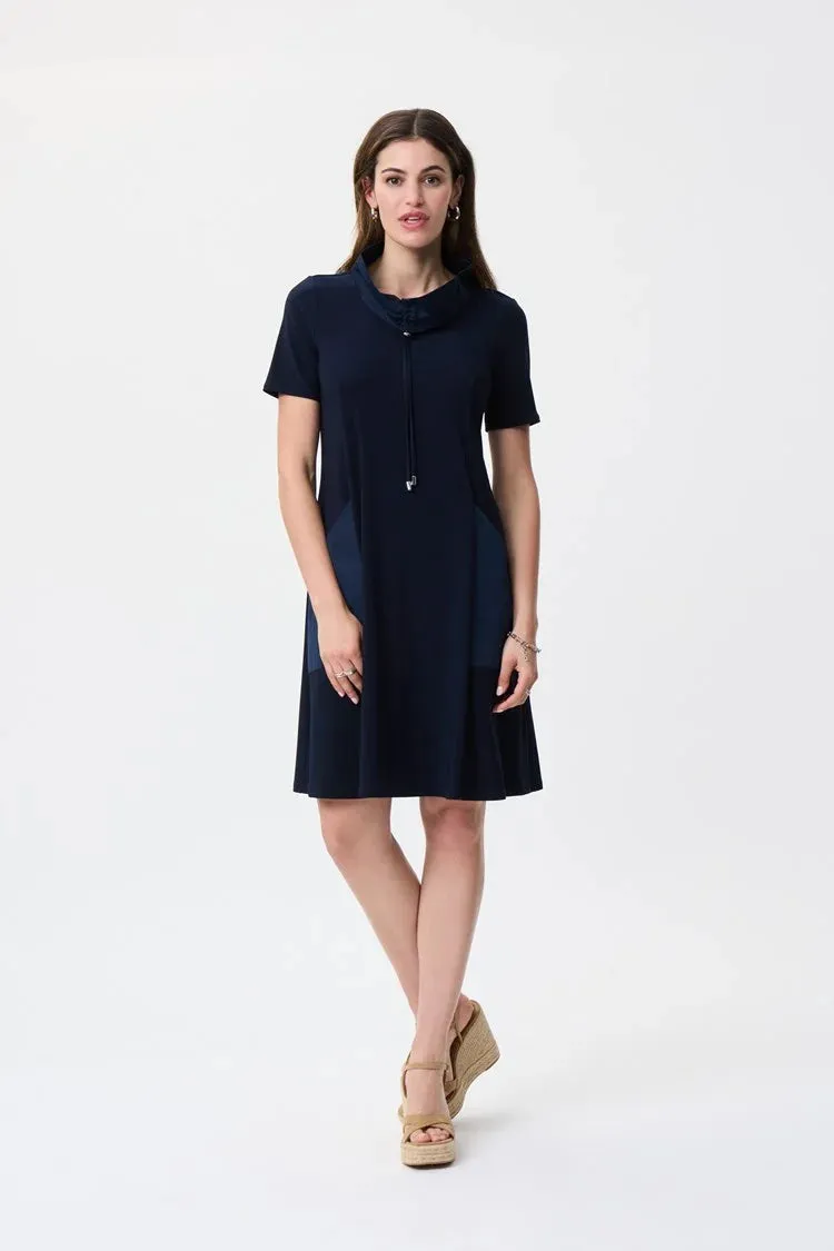 A-Line Dress With Gathered Neckline sold by Nica