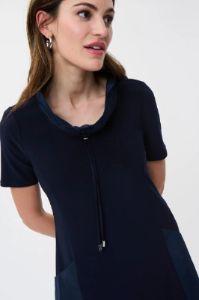 A-Line Dress With Gathered Neckline sold by Nica