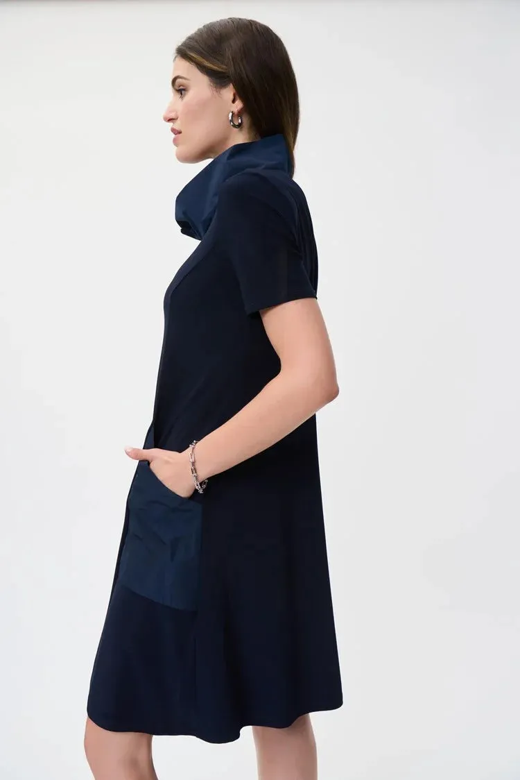A-Line Dress With Gathered Neckline sold by Nica product image thumbnail 3