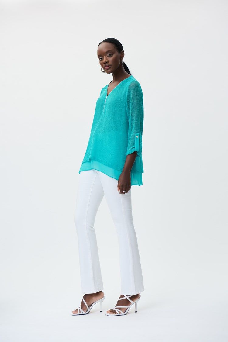 Crochet Flared Top sold by Nica product image thumbnail 2