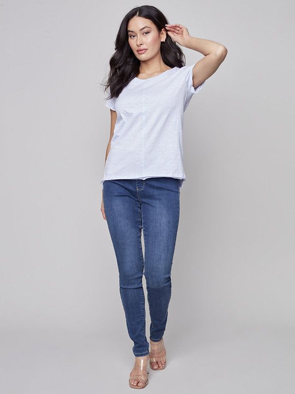 ORGANIC COTTON T-SHIRT sold by Nica product image thumbnail 2