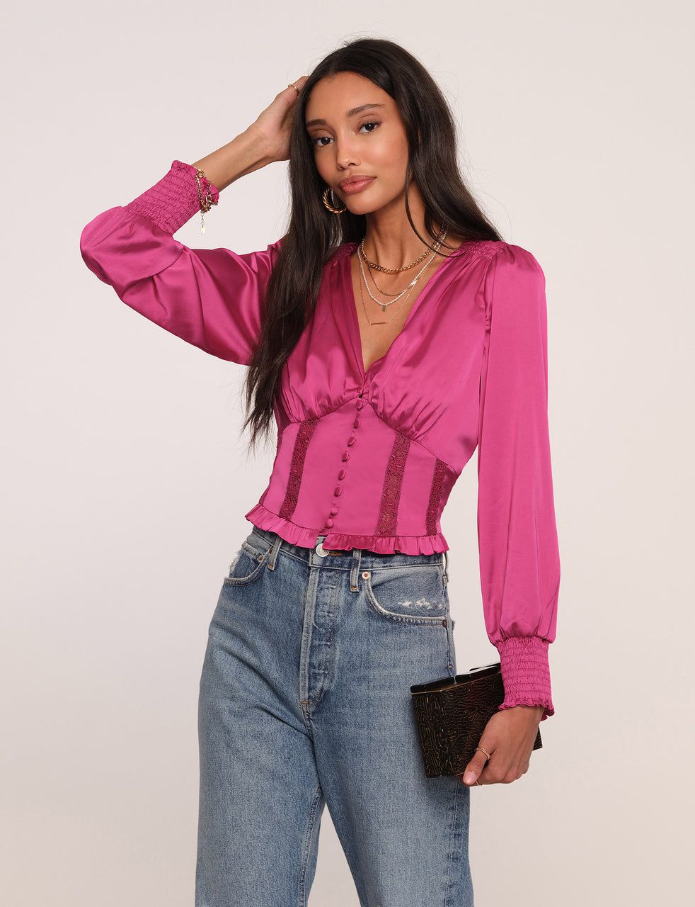KATHLEEN TOP sold by Nica product image thumbnail 4
