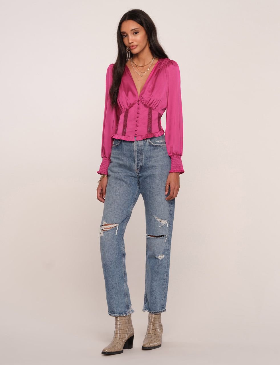 KATHLEEN TOP sold by Nica product image thumbnail 3