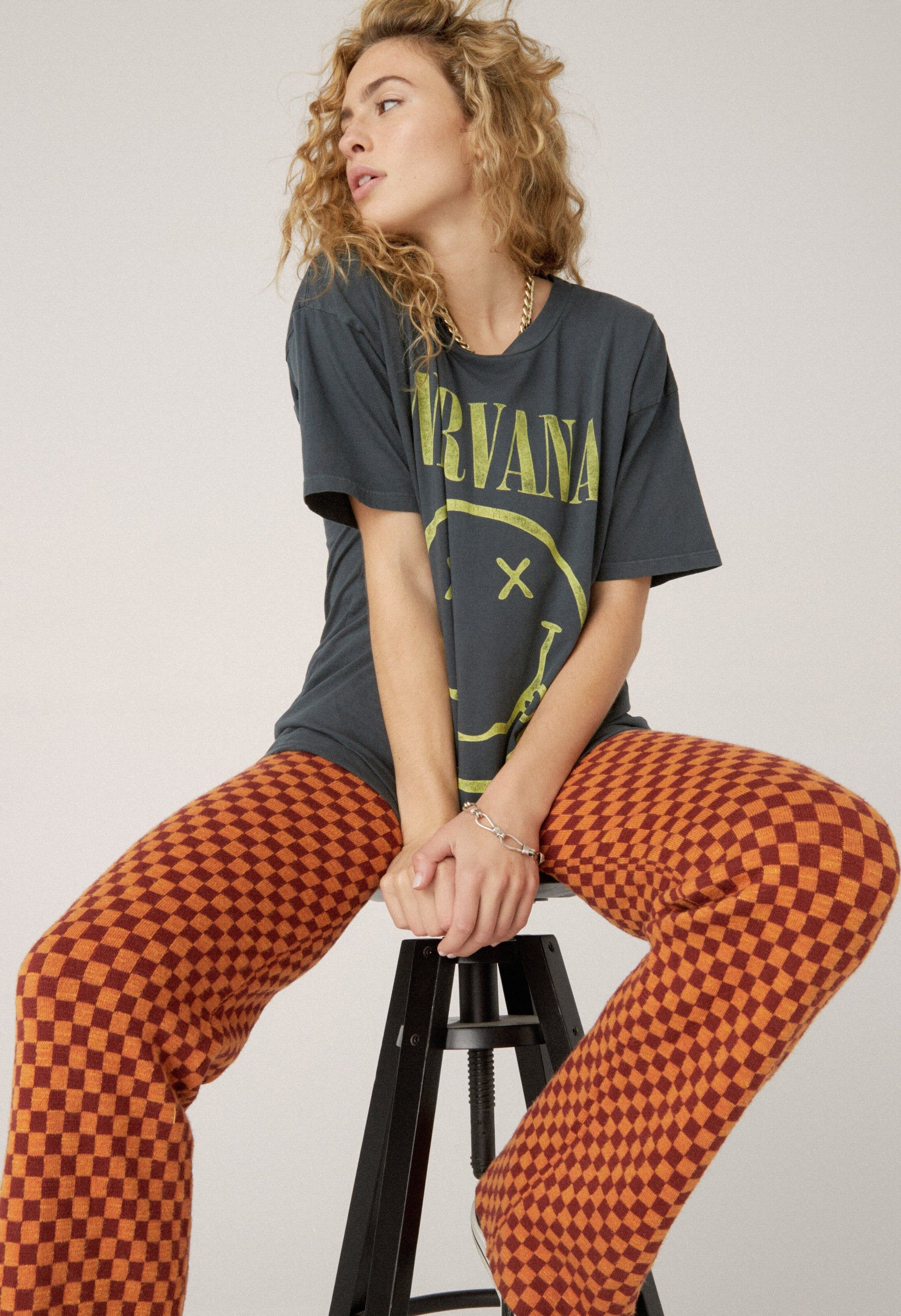 NIRVANA SMILEY MERCH TEE sold by Nica product image thumbnail 10