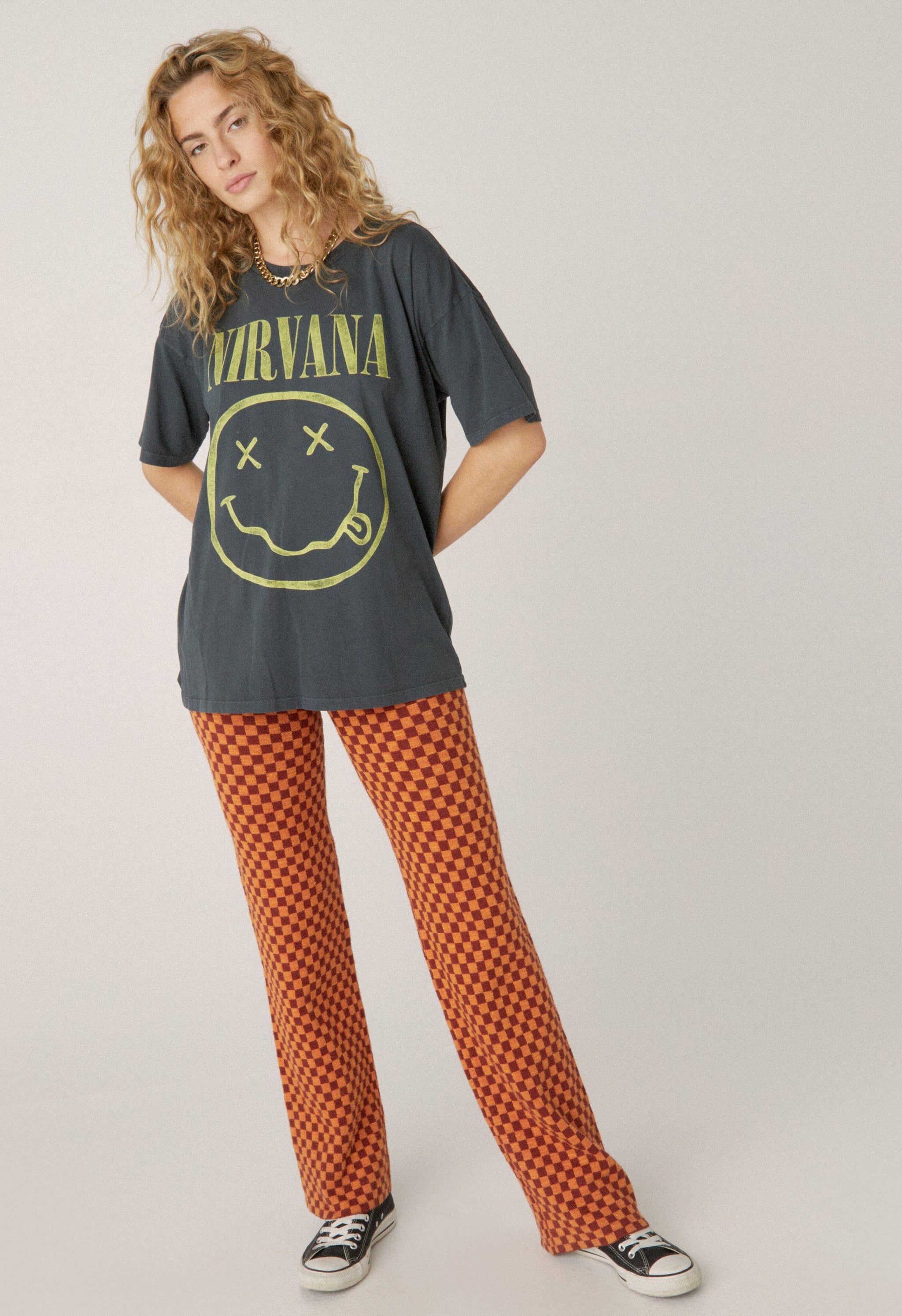 NIRVANA SMILEY MERCH TEE sold by Nica product image thumbnail 6