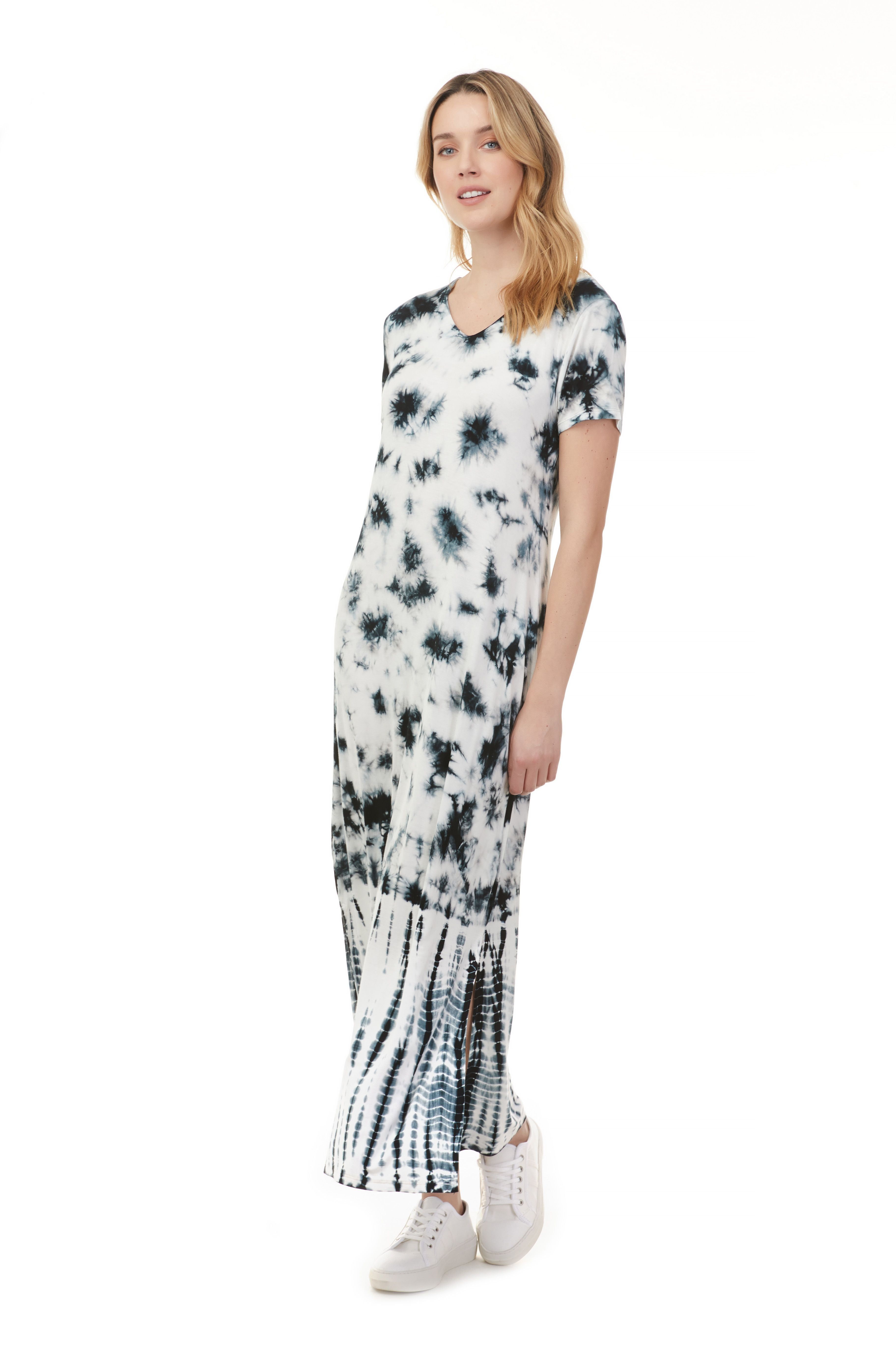 PRINTED MAXI DRESS sold by Nica product image thumbnail 3