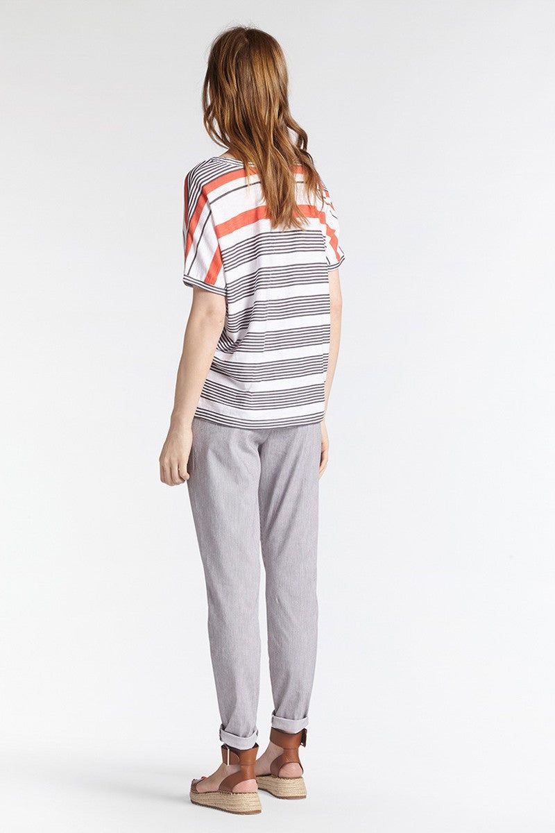 OVERSIZED T-SHIRT WITH STRIPES sold by Nica product image thumbnail 3