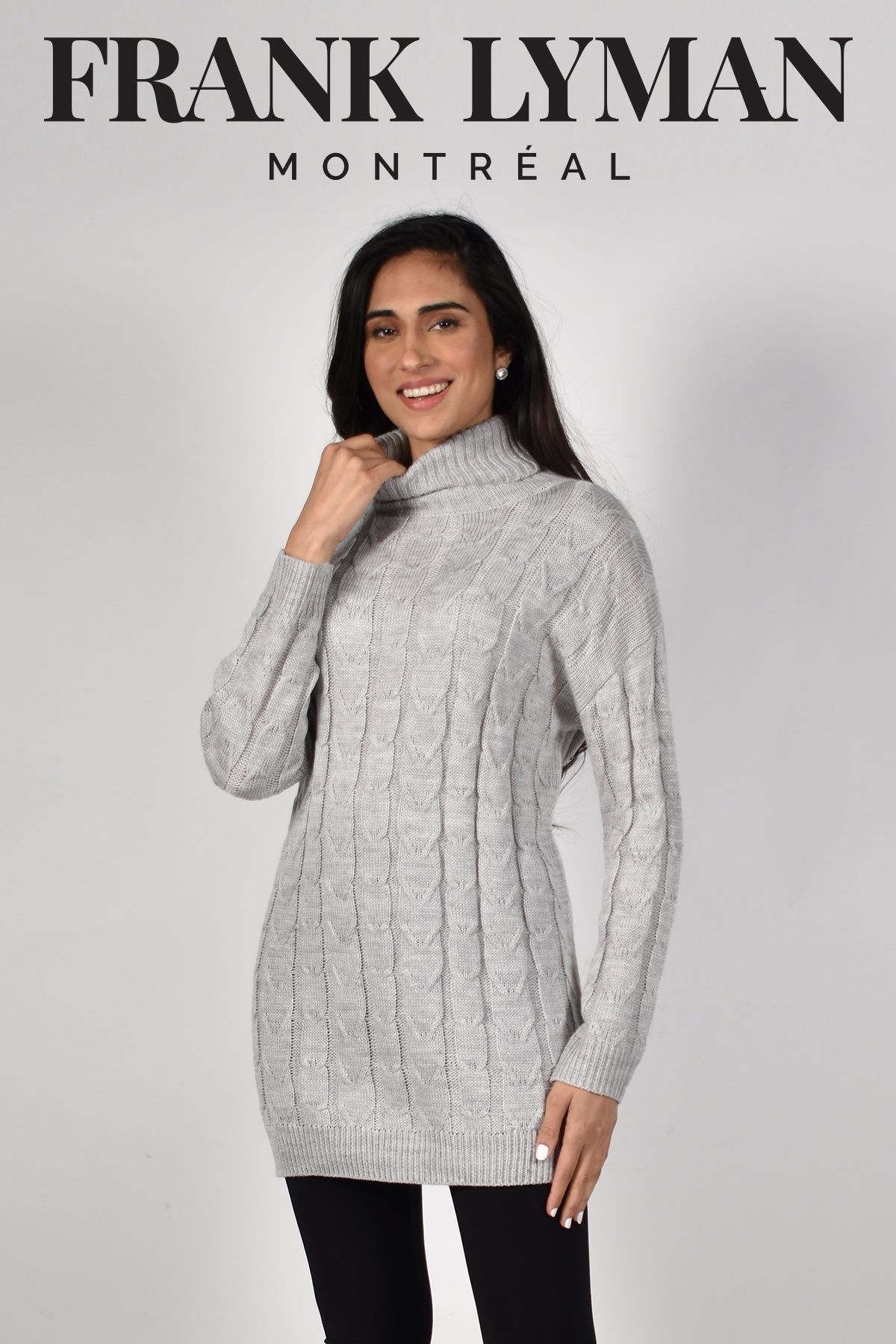 TURTLE NECK SWEATER 214151U sold by Nica