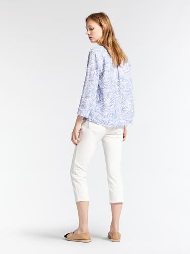 PRINTED LINEN BLOUSE sold by Nica product image thumbnail 3